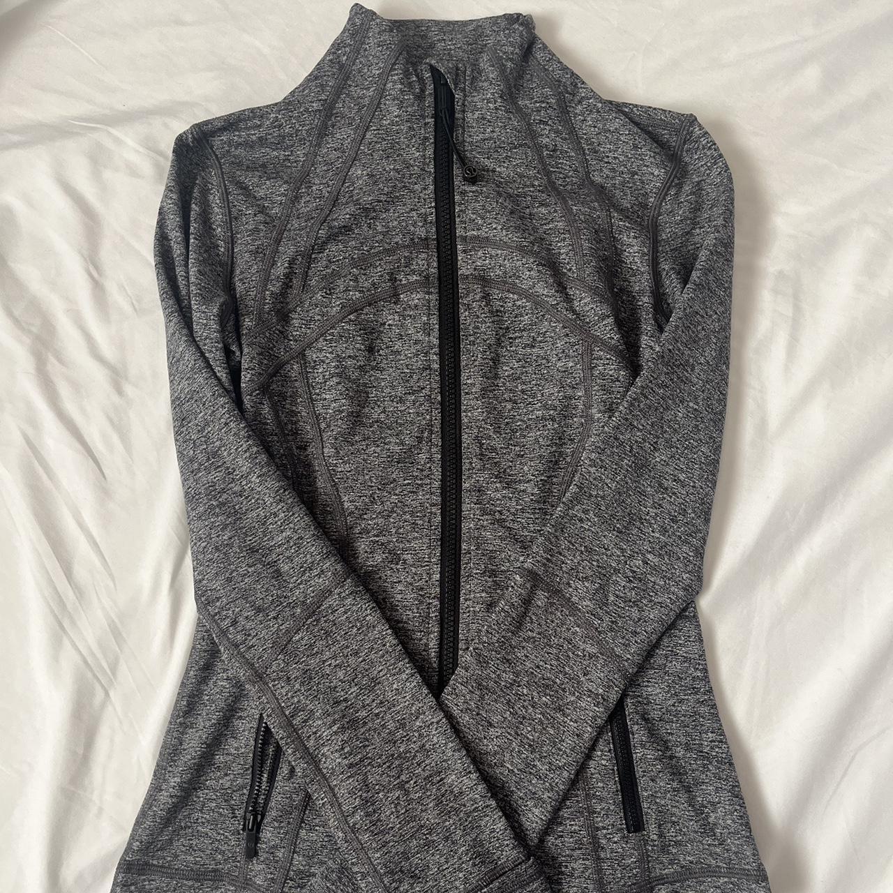 LULULEMON Define Jacket In Color Heathered Black,... - Depop