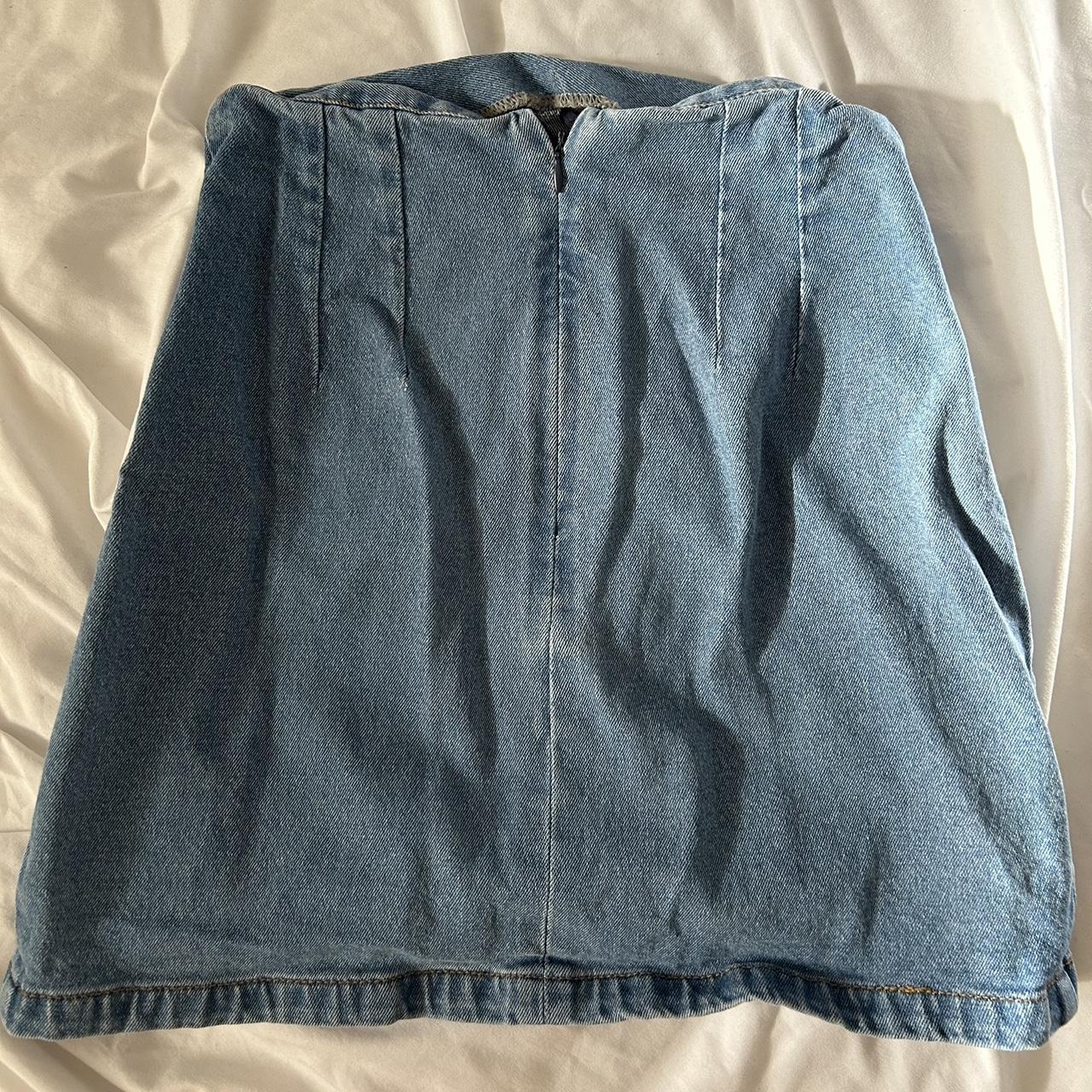 BRANDY MELVILLE Denim Skirt, One Size Brandy... Depop
