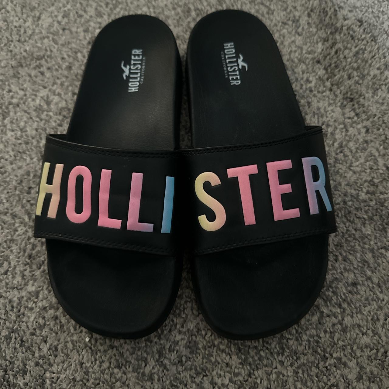 Hollister cheap slides womens