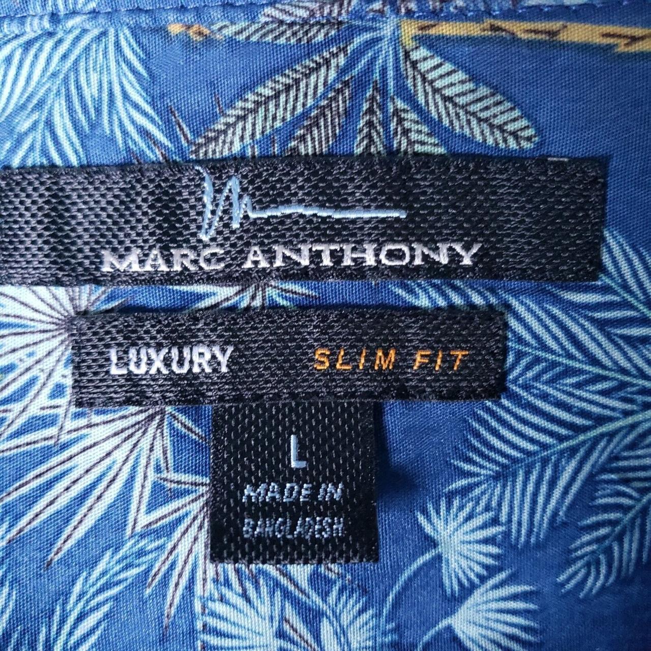 Men's Marc Anthony Slim-Fit Hawaiian Shirt