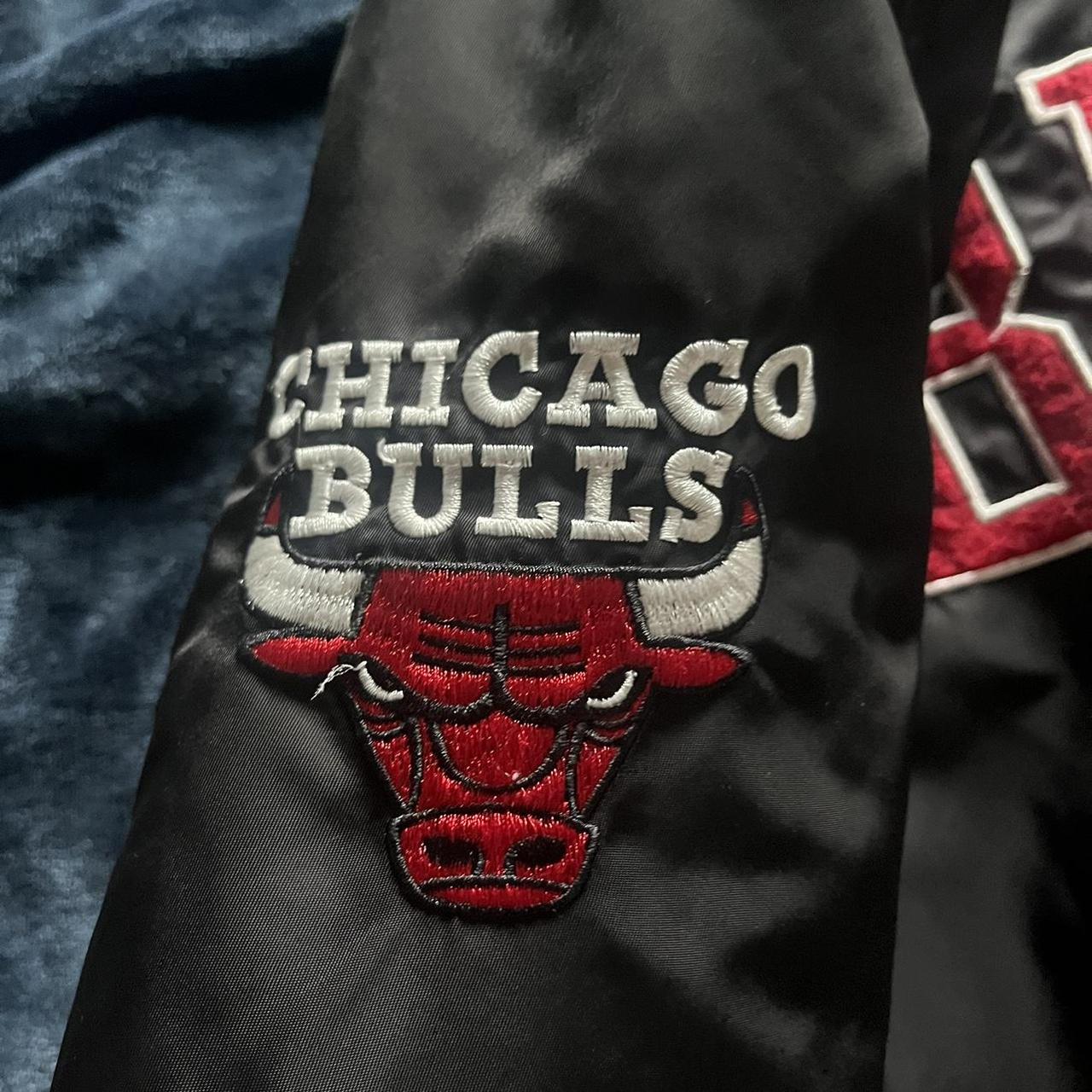 NBA Chicago Bulls Varsity Jacket -Size: Large... - Depop