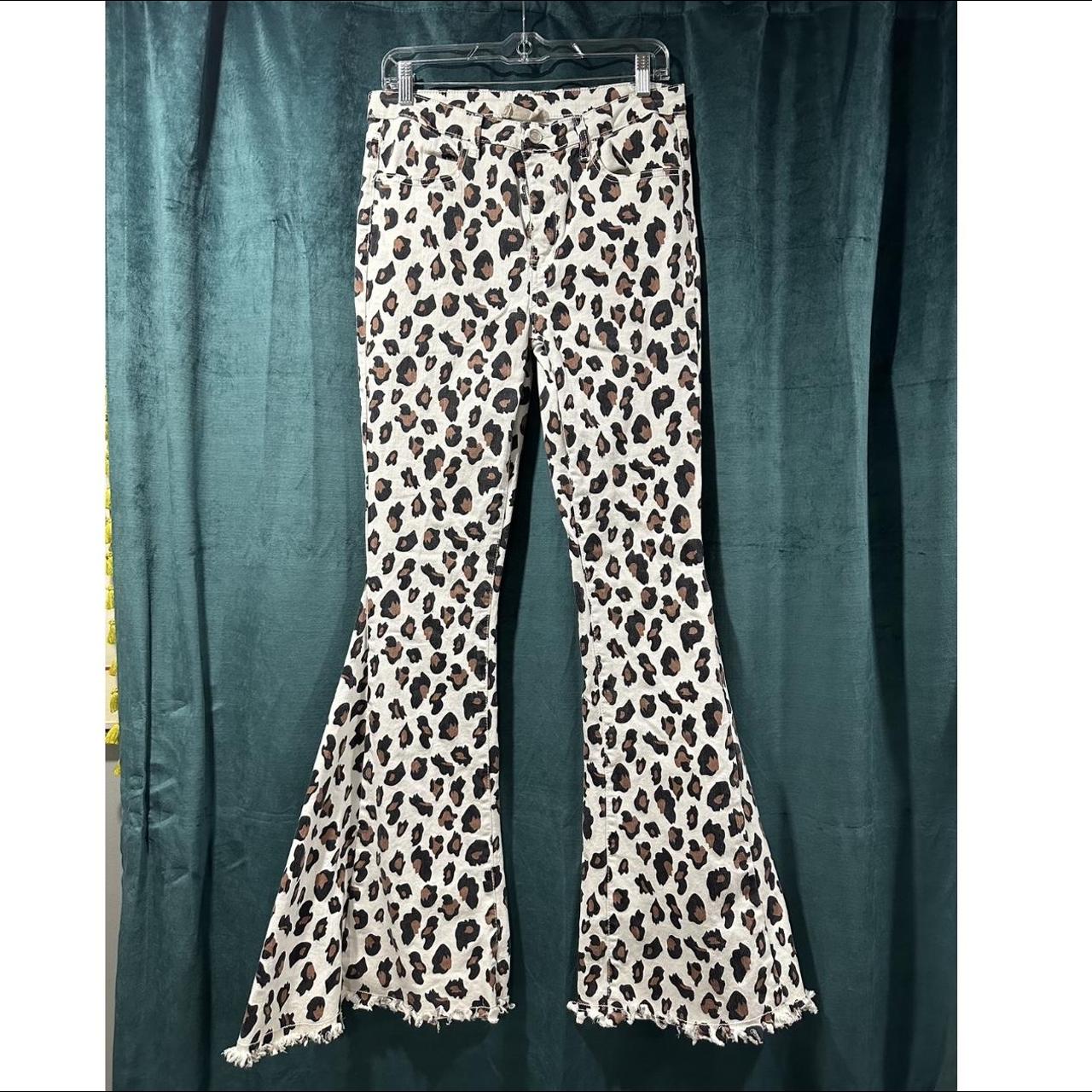 Cheetah sales bell bottoms