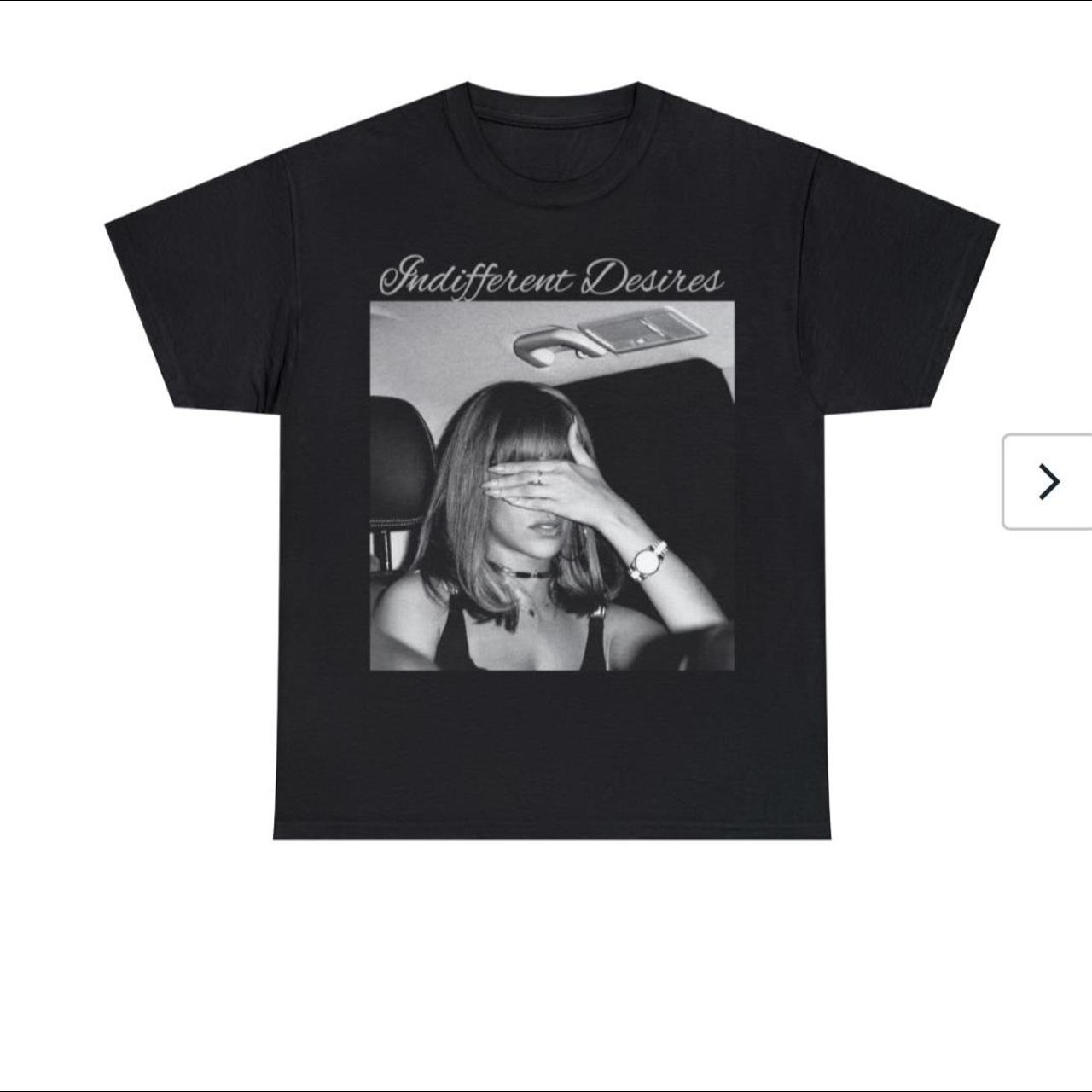 Indifferent desires x Rihanna vintage tee Size... - Depop