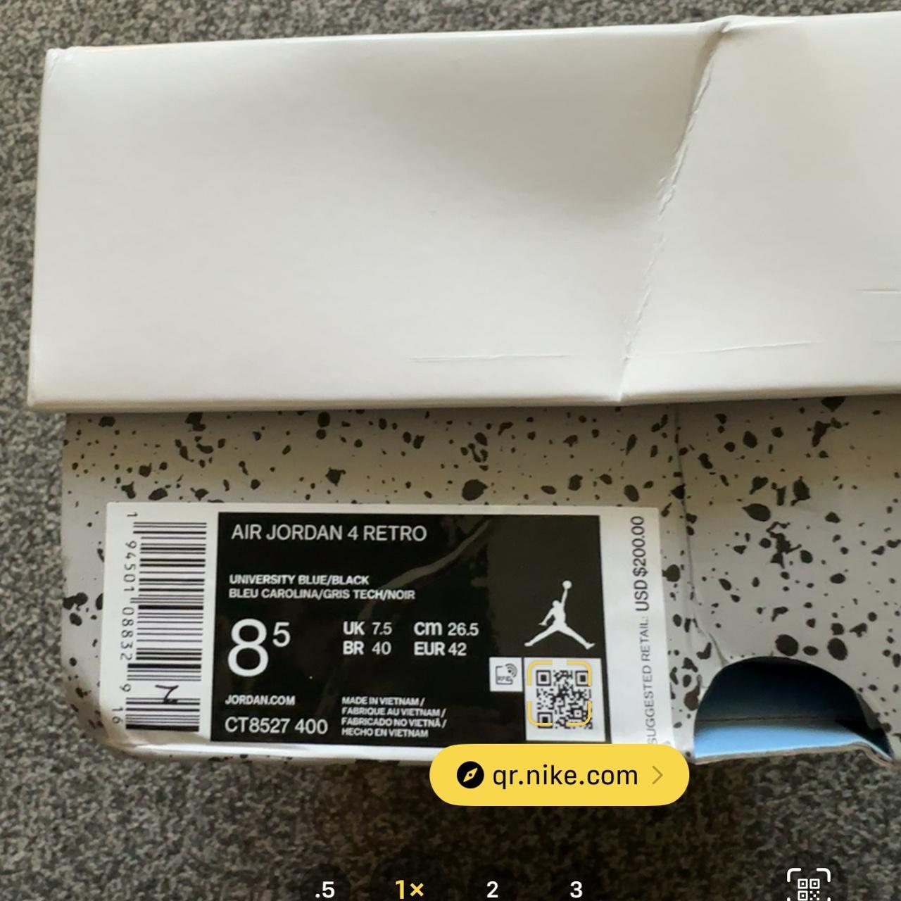 restock jordan 4 university blue