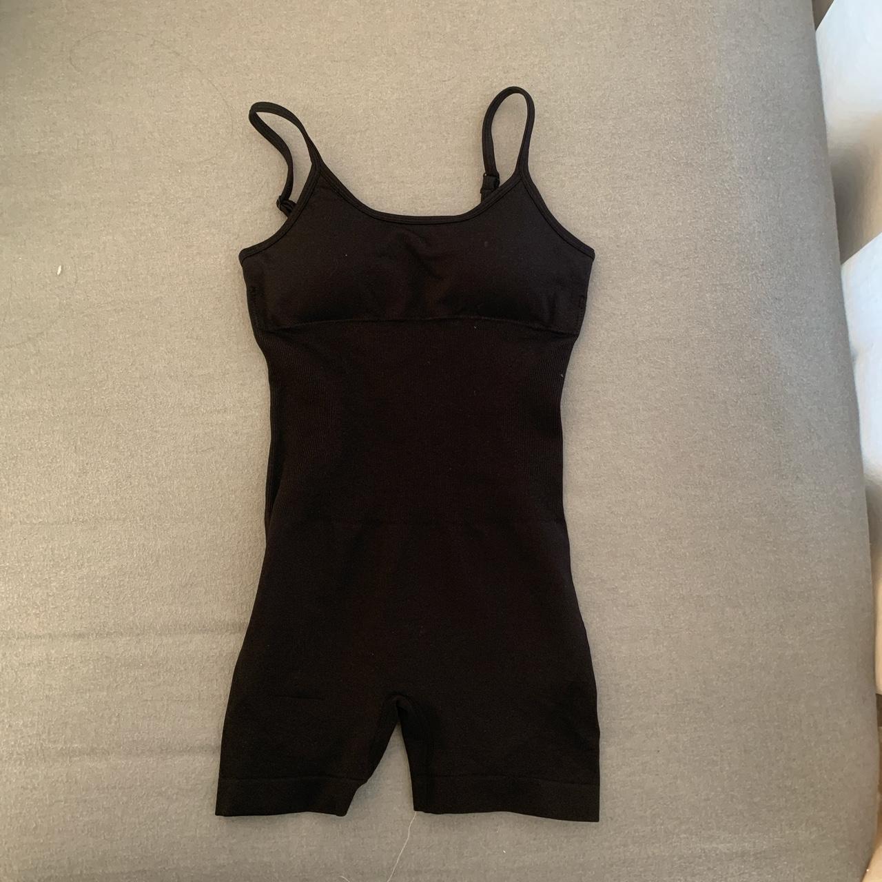 Amazon Black Bodysuit Skims Dupe Only worn to try on Depop