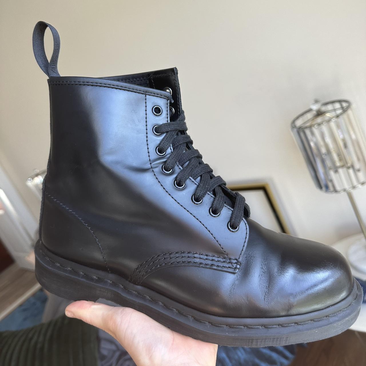 Dr Martens 1460 Mono Smooth Boot Black