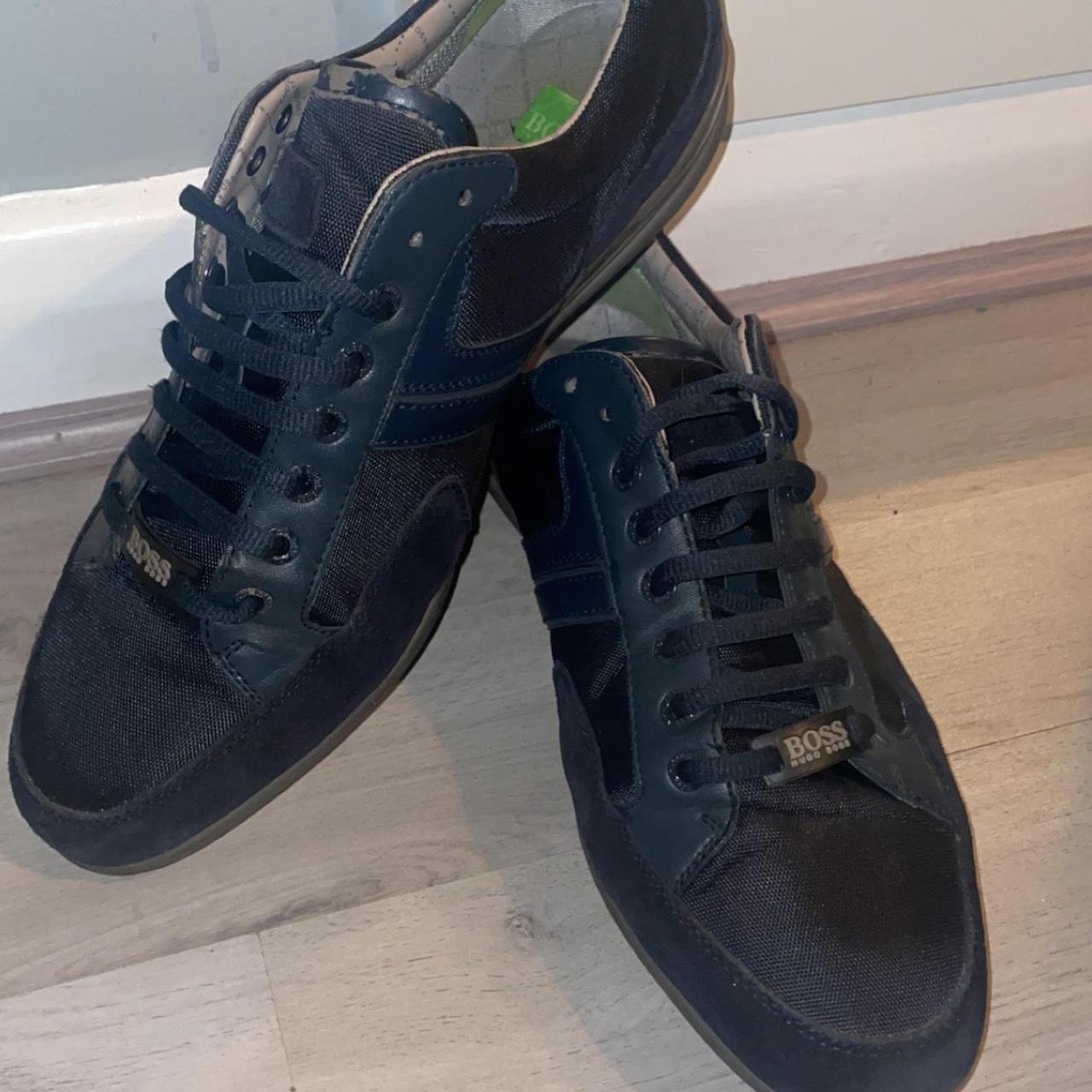 Hugo boss online trainers green