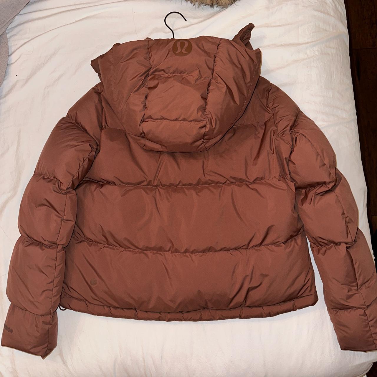 roasted brown cropped wunder puff jacket : r/lululemon