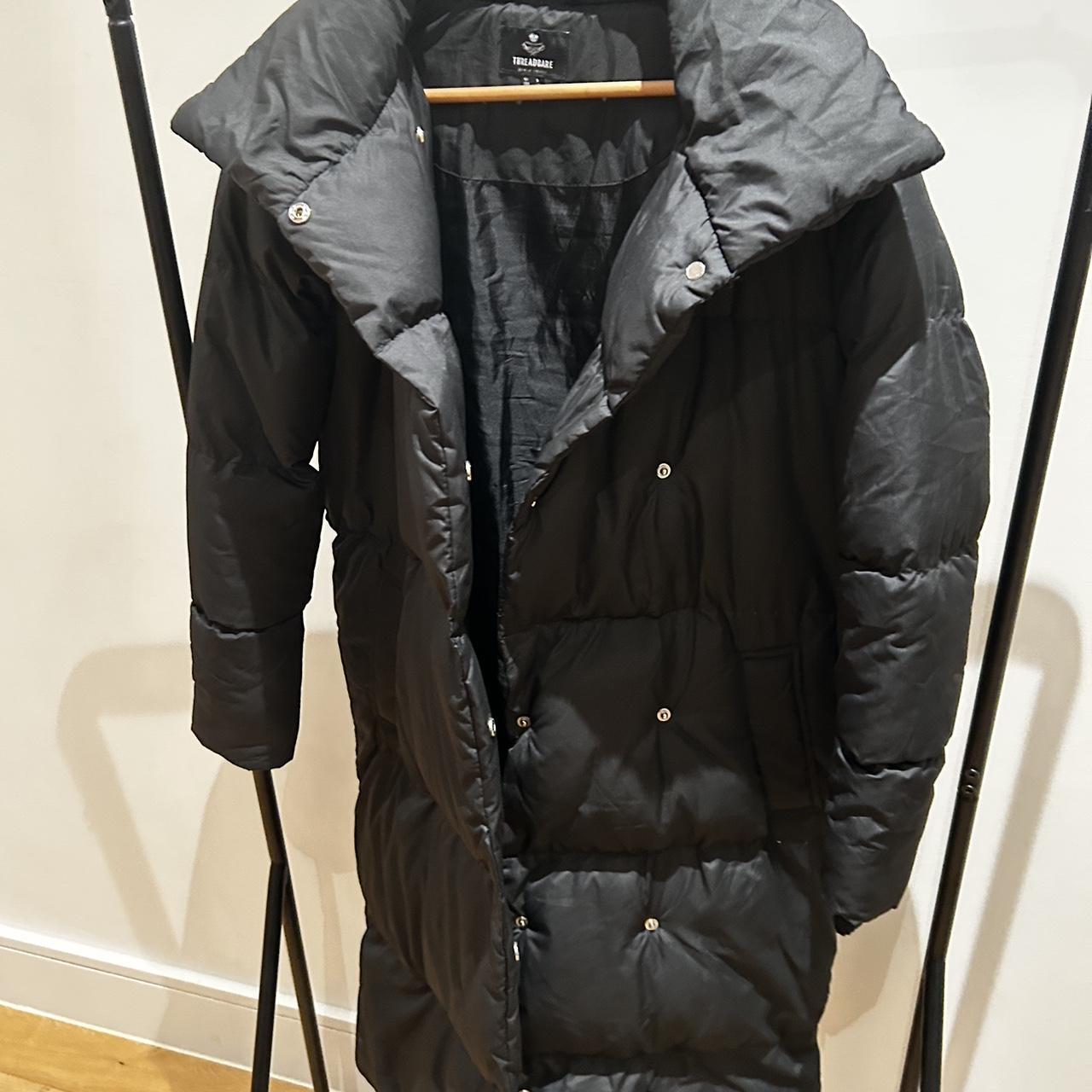 Threadbare long puffer coat only worn once in... Depop