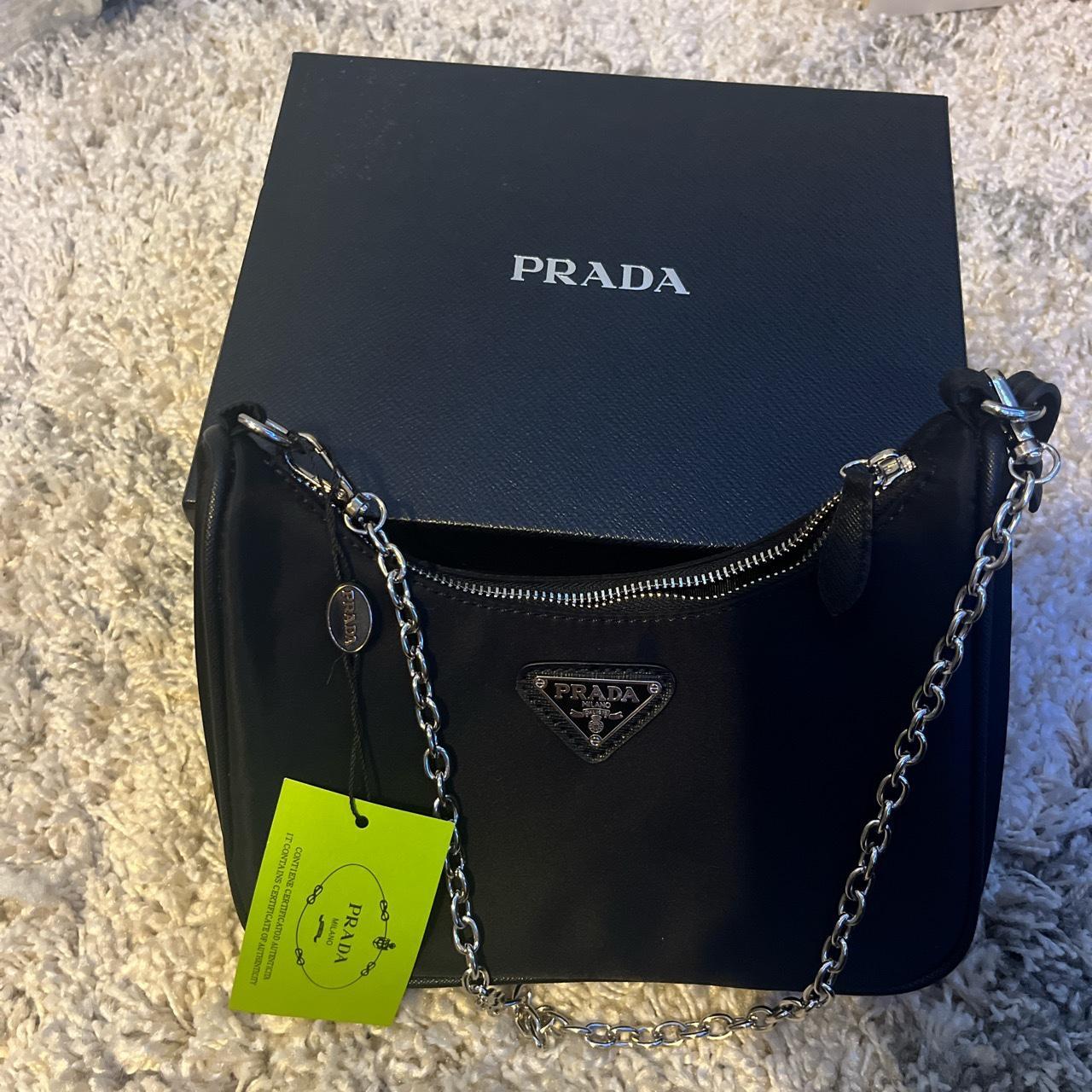 Black Prada bag #prada #black # purse # designer... - Depop