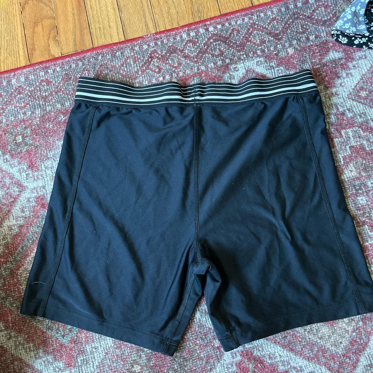 Women’s under armour spandex shorts - slightly... - Depop