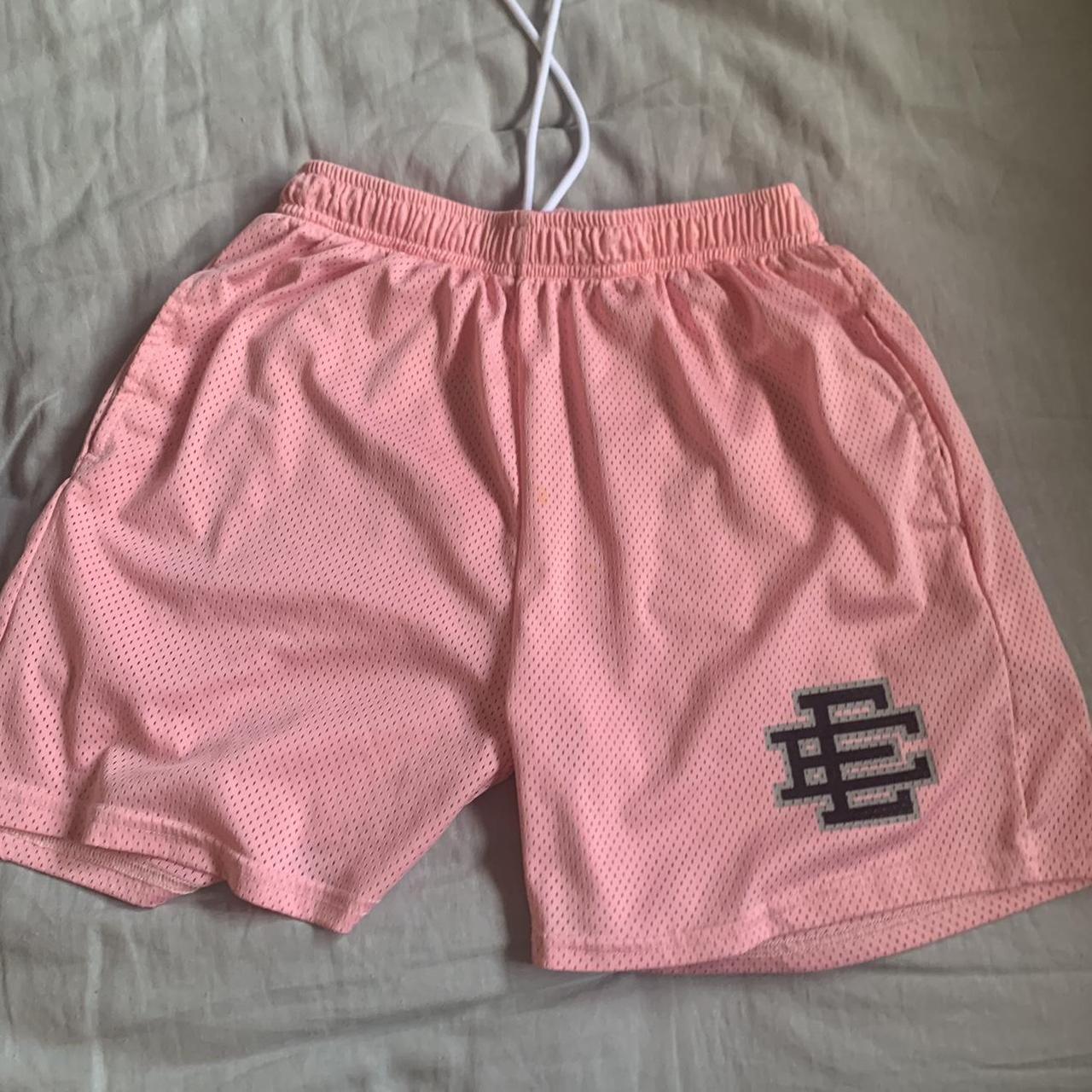 Pink Eric Emanuel short has a tiny... - Depop