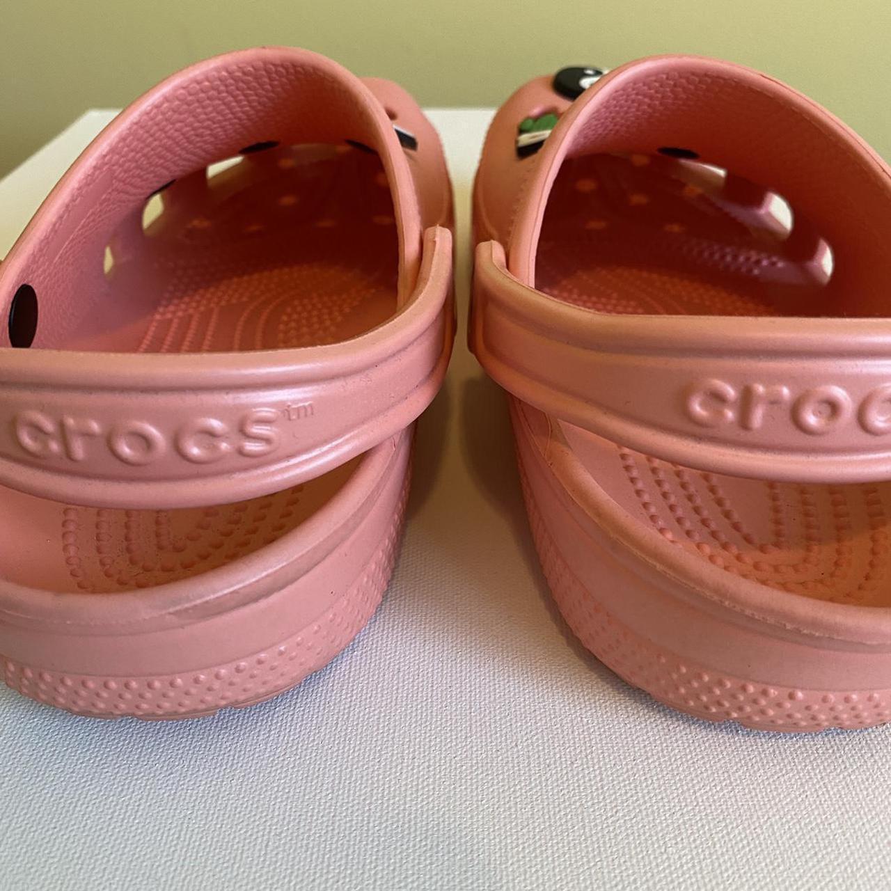 Crocs peach hot sale