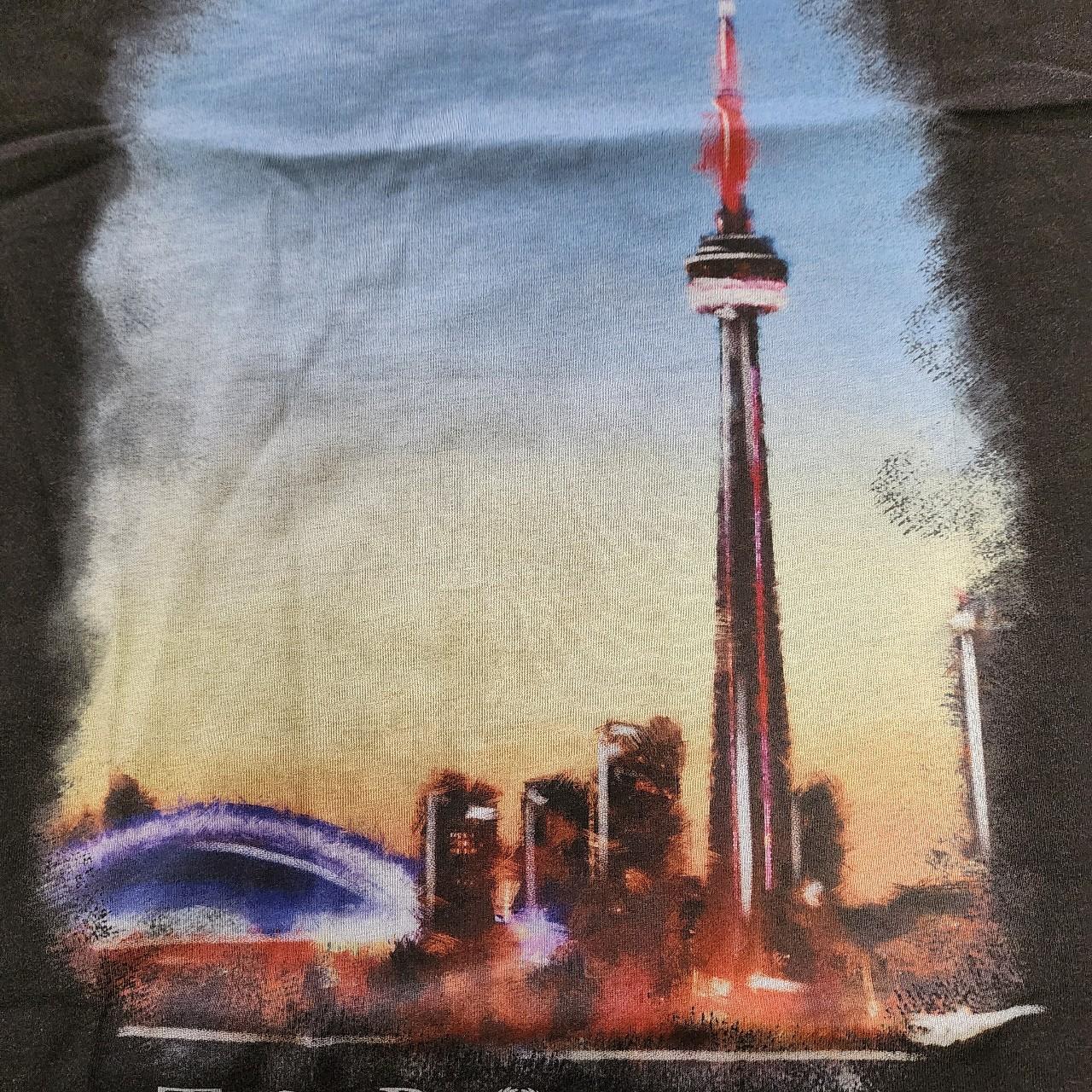 Kith Toronto Skyline Vintage tee. Has a vintage wash | Depop