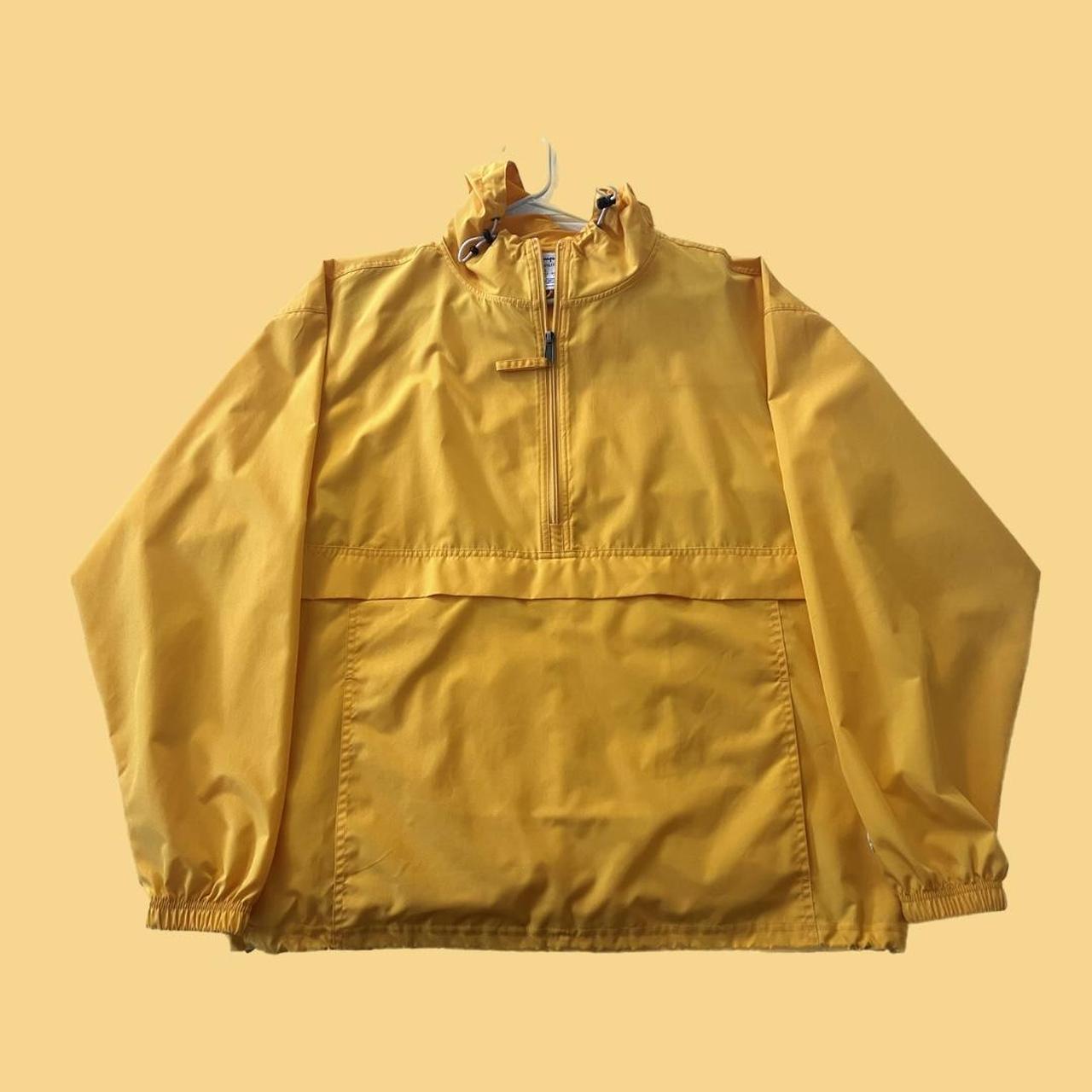 Champion cheap yellow windbreaker