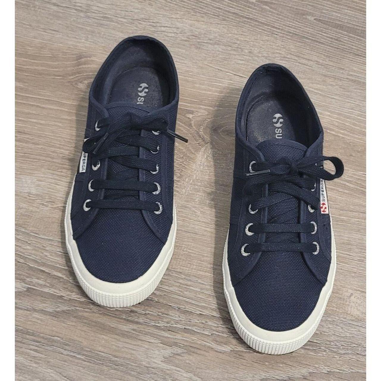 Superga navy fashion blue womens