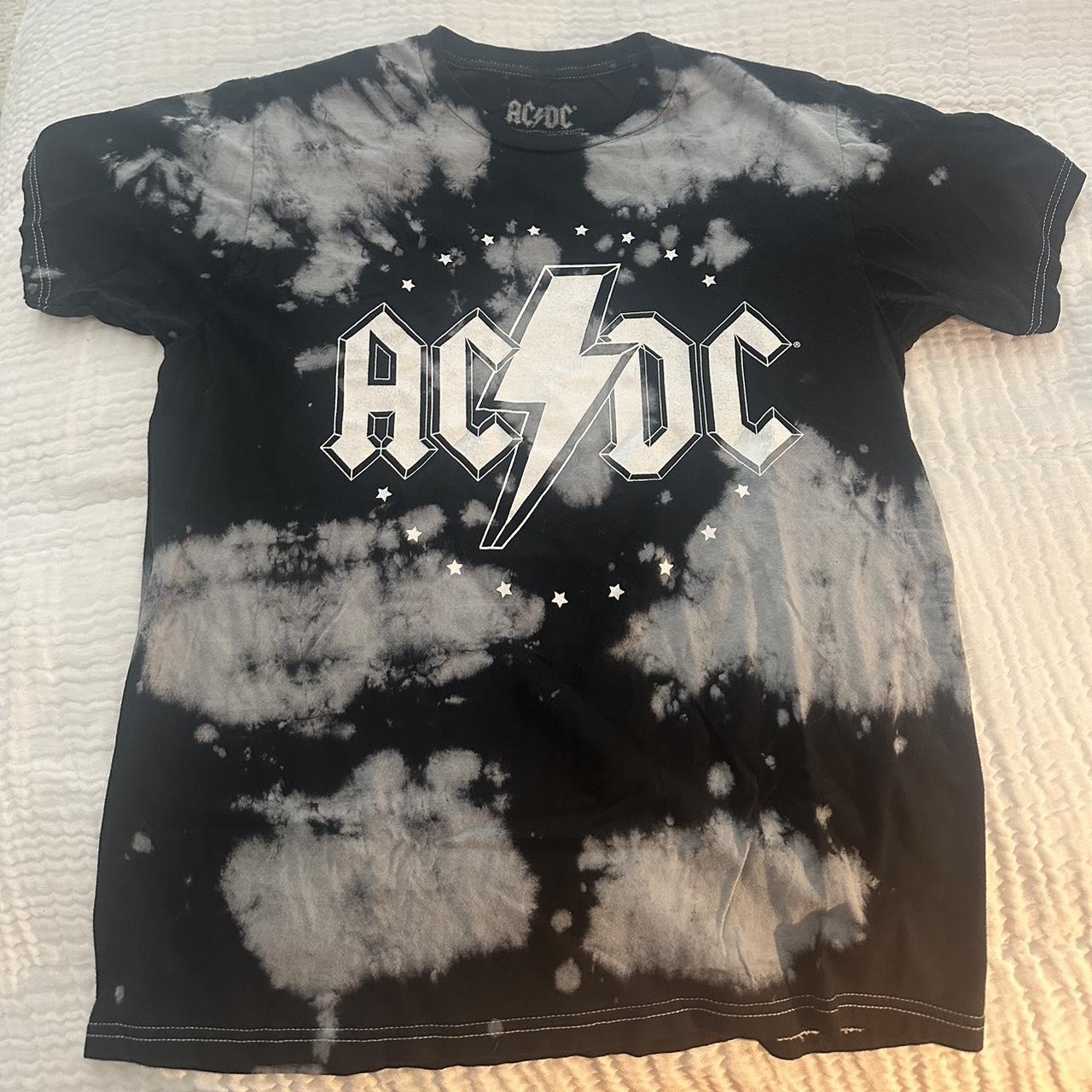 ac dc tie dye shirt