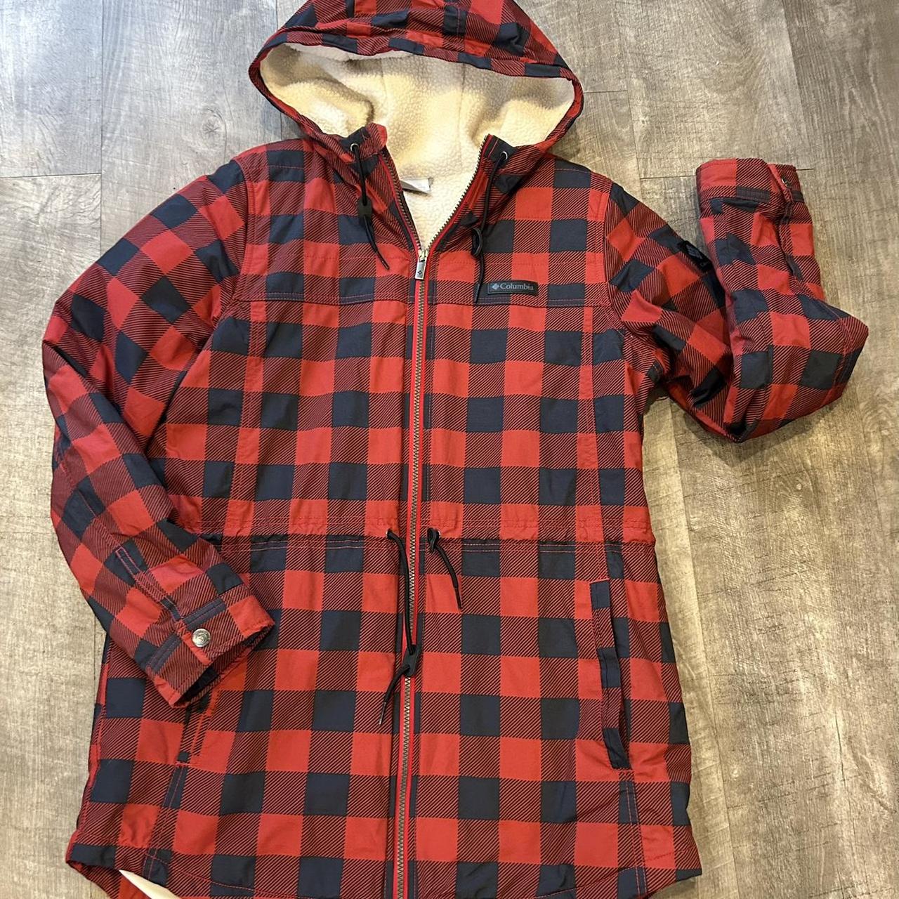 Columbia women's plaid on sale jacket