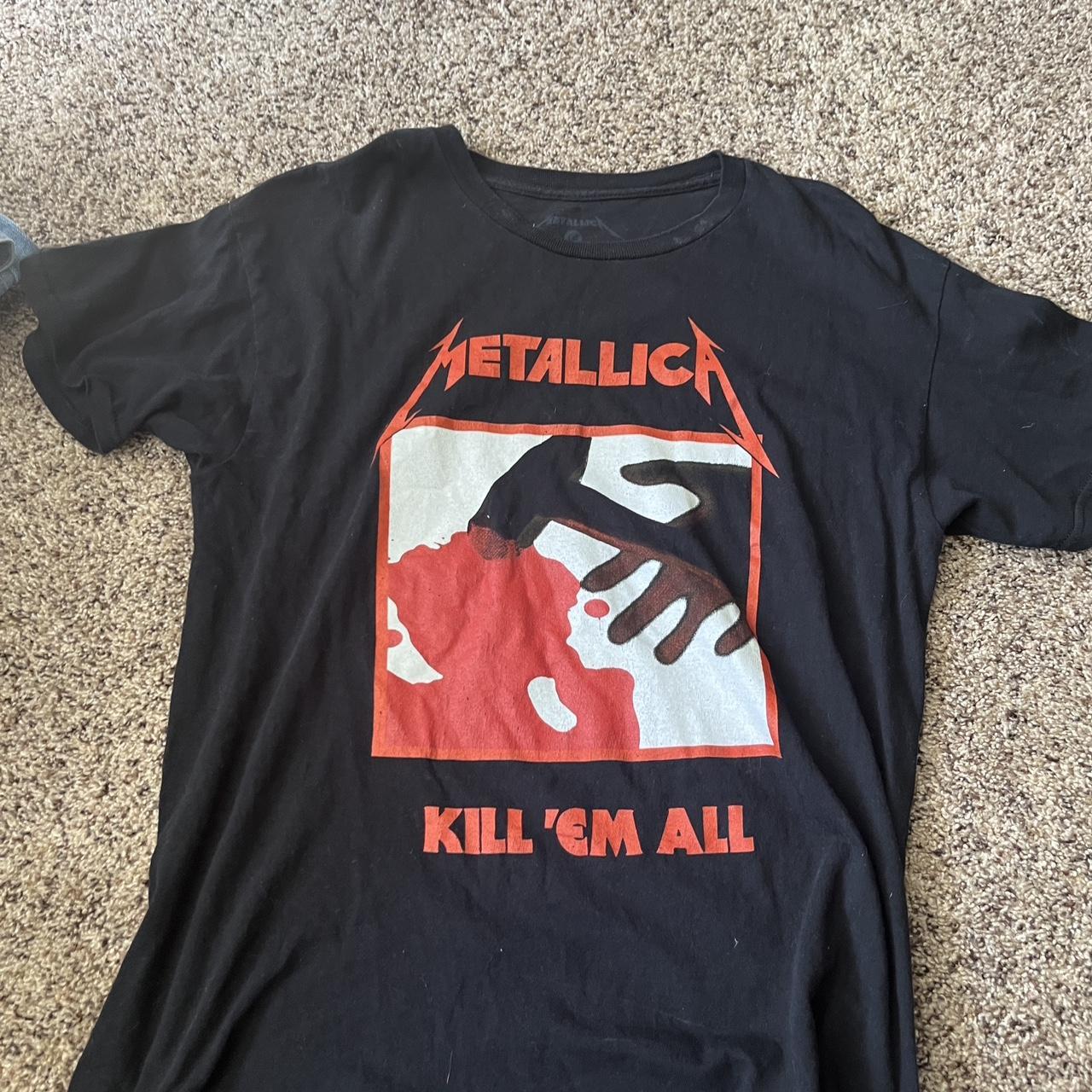 Metallica, Kill Em All, Band shirt, Excellent... - Depop