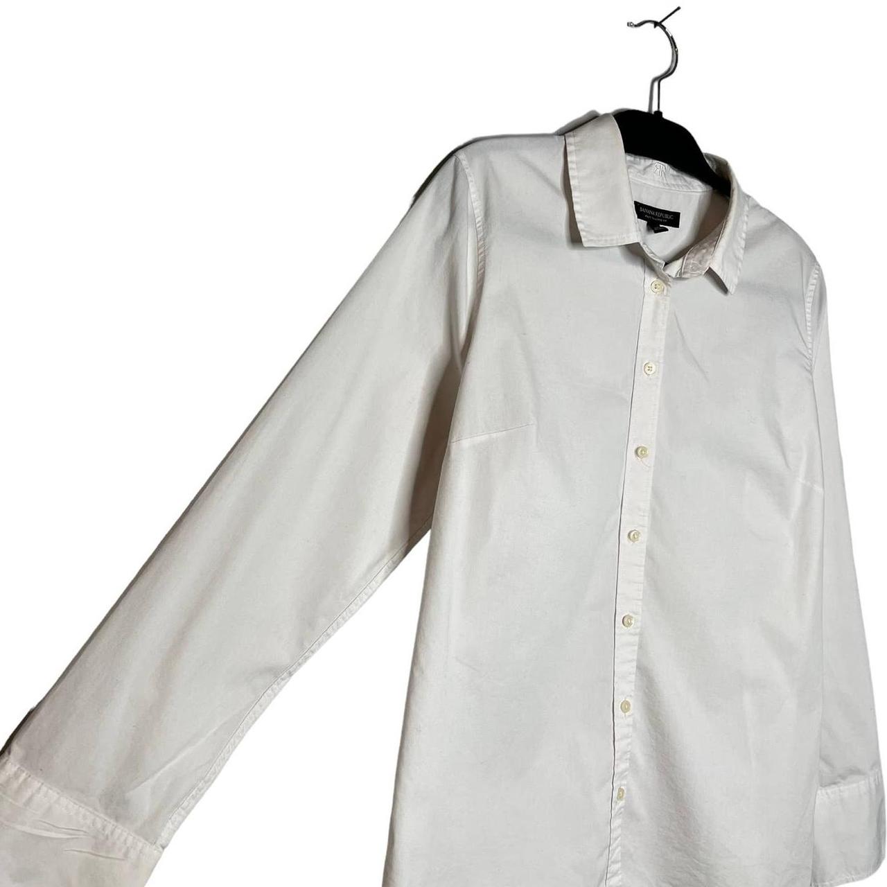 Banana Republic Plus Size Button Up Size 14 Clean... Depop
