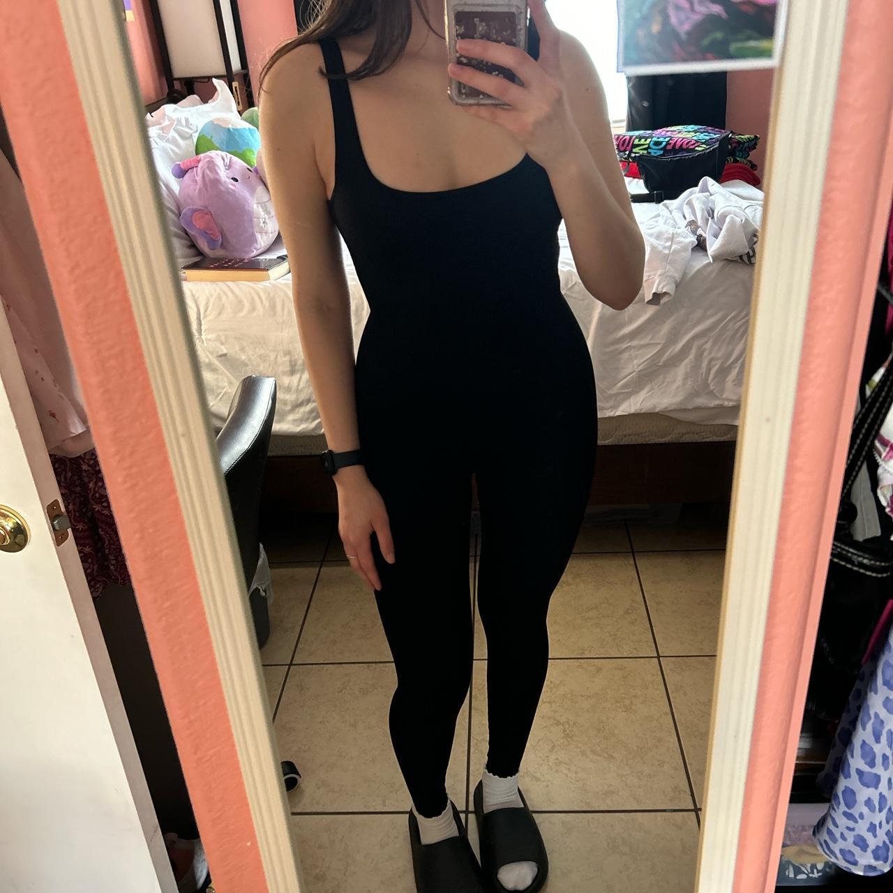 ribbed black Amazon jumper 🖤🖤🖤 size medium! So... - Depop