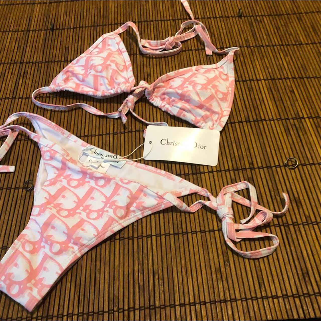 m ✨ on X: pink dior bikini  / X