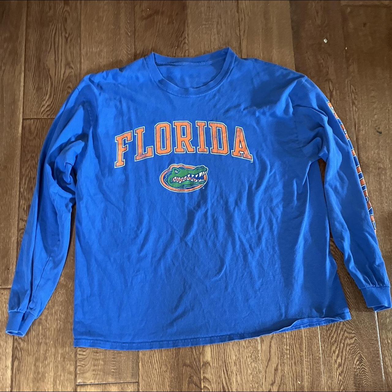 Florida Gators long sleeve overall good condition - Depop