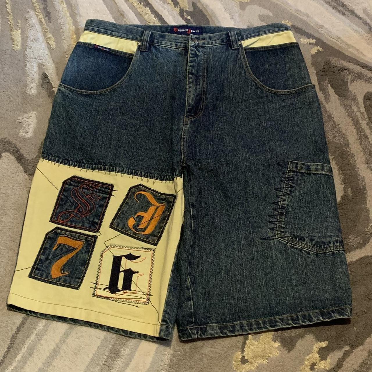 Source Jeans Y2K Baggy Shorts. Shorts are in... - Depop