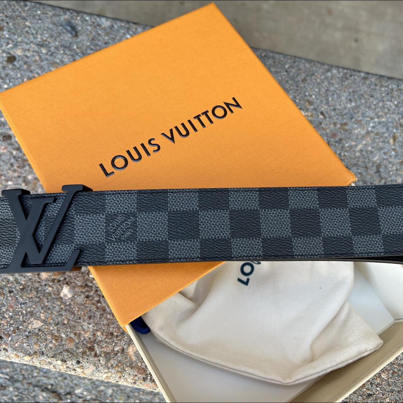 Louis Vuitton Belt Worn 7/10 Original box and - Depop