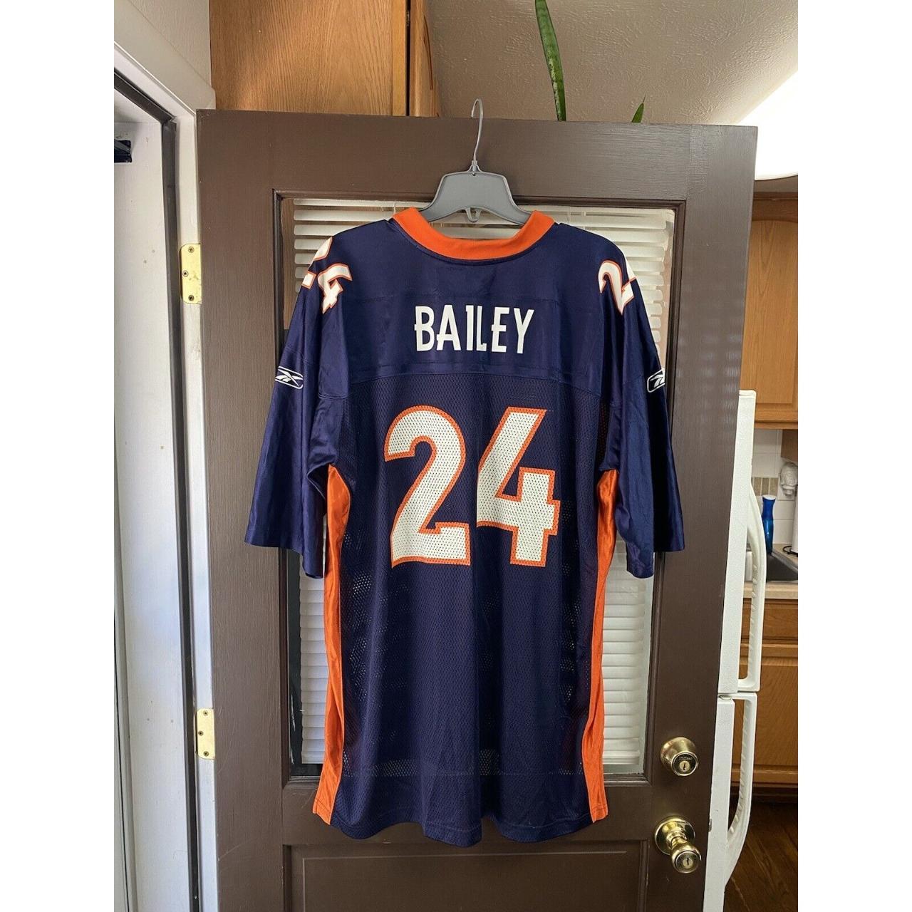 Reebok, Shirts, Champ Bailey 24 Vintage And Authentic Denver Broncos  Jersey