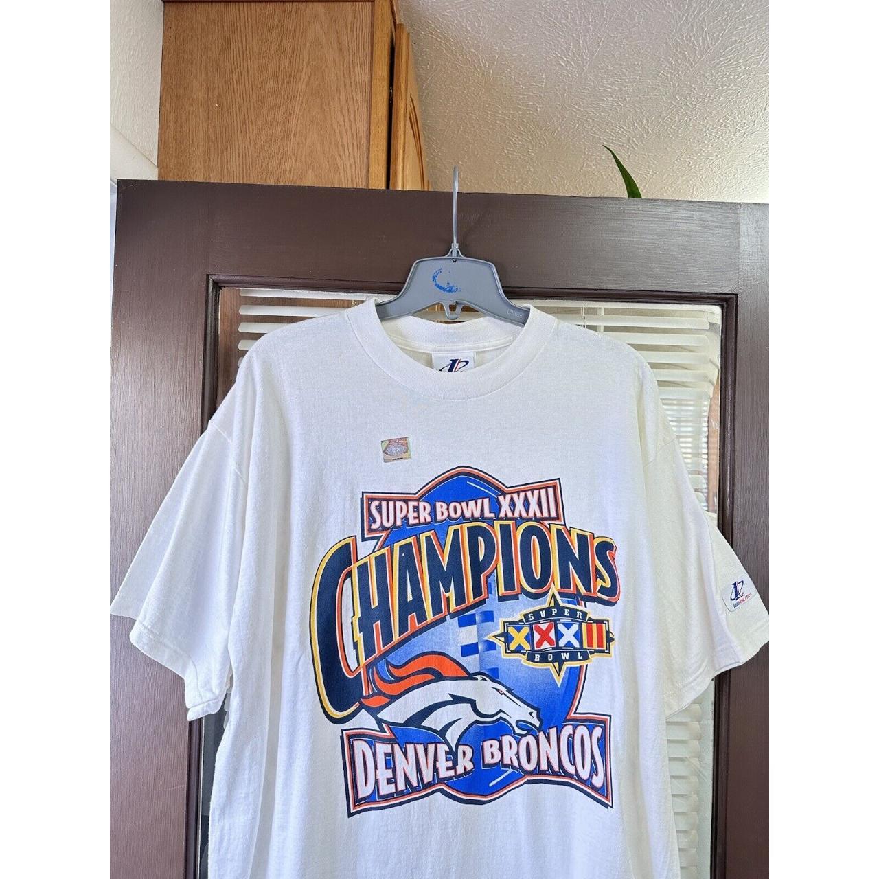 Logo Athletic, Shirts, Denver Broncos Super Bowl 32 Championship Tshirt