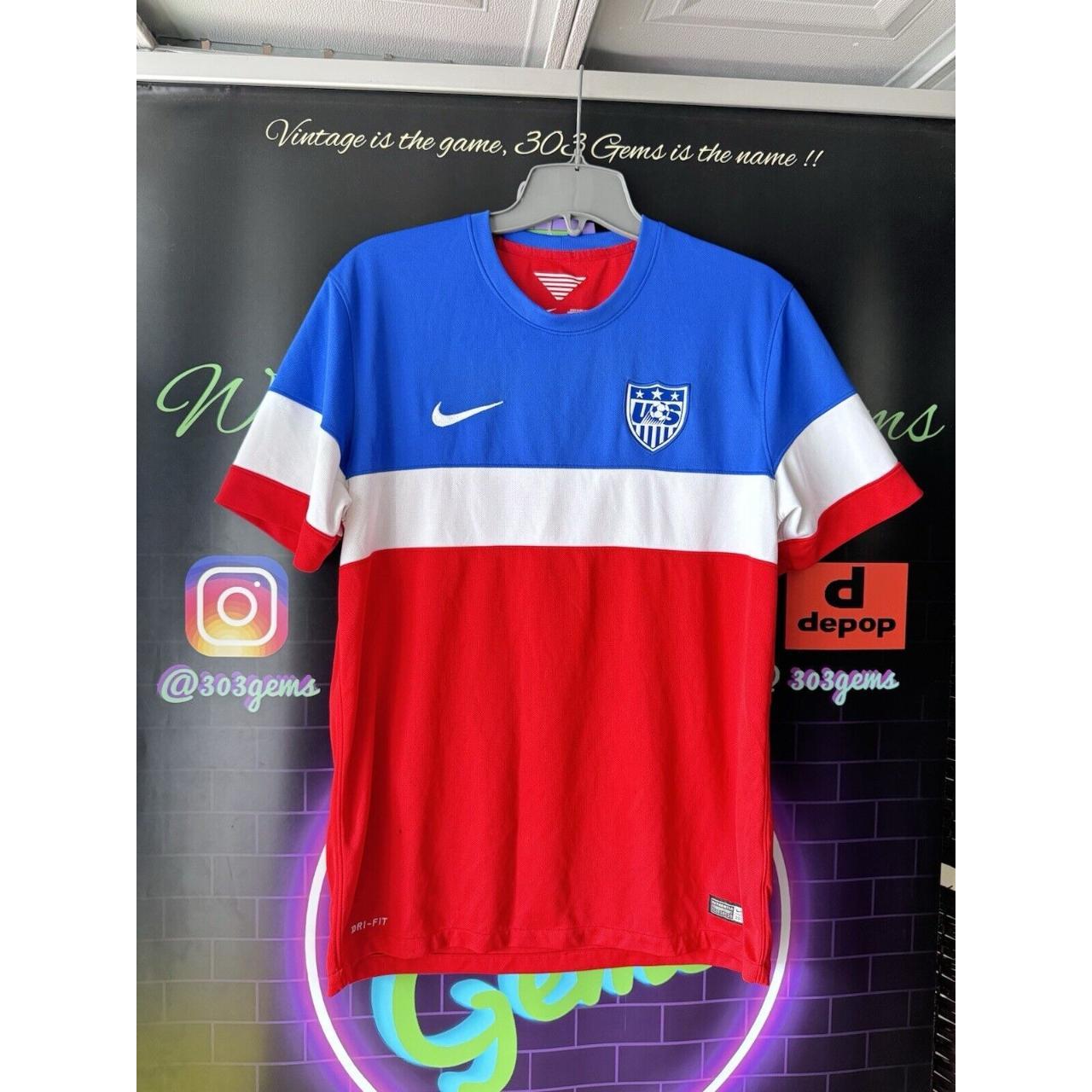 Nike 2014 Team USA Bomb Pop Soccer World Cup Jersey | Depop