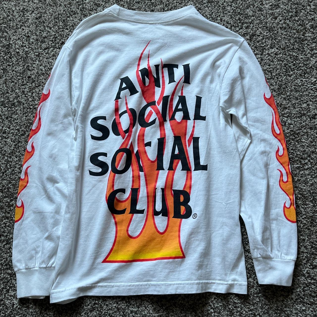 Anti social social long sleeve (S) - Depop