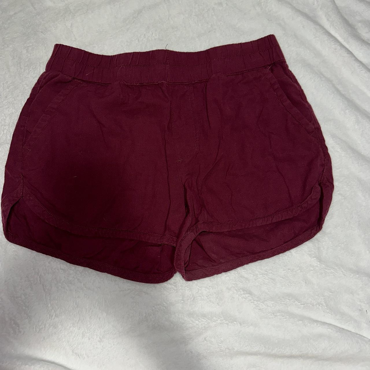 Maurice’s medium burgundy shorts Depop