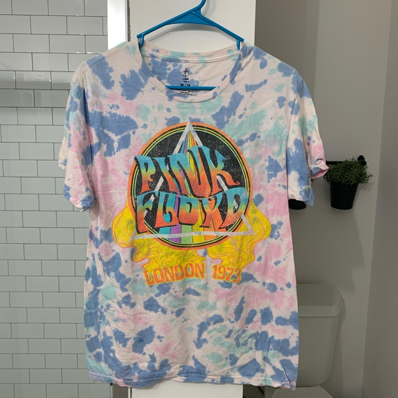 Pink floyd tie store dye shirt