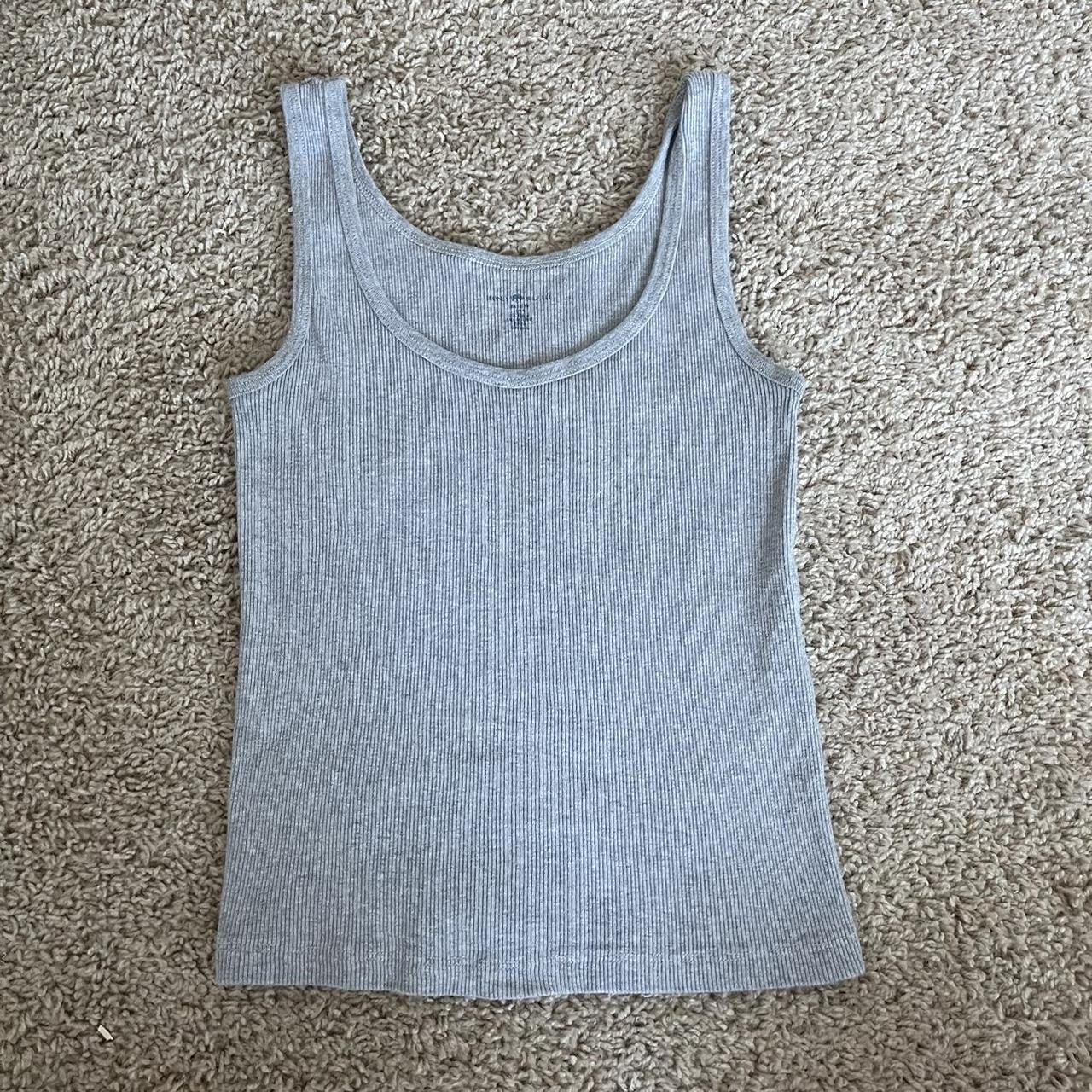 Brandy Melville Women's Grey Vest | Depop