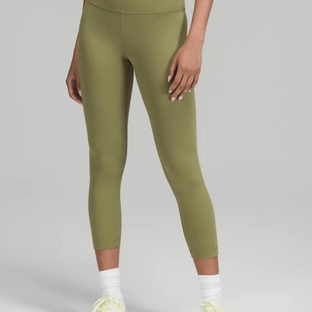 Green align leggings in a size 2 25 in inseam In - Depop