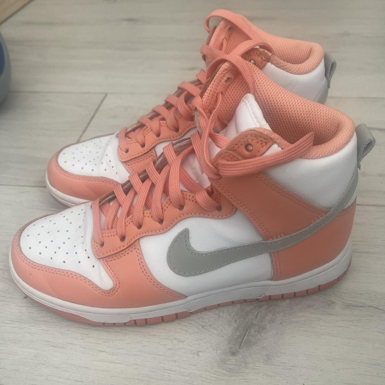 colorful high top dunks