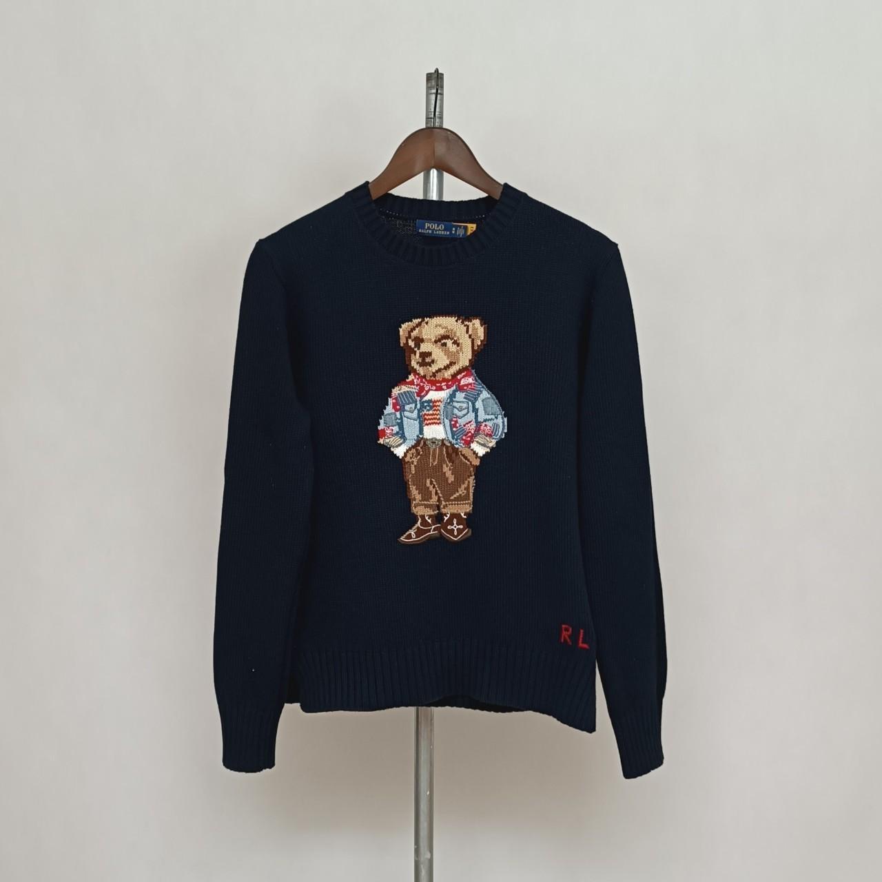 Polo Ralph Lauren Polo Bear Knitted Sweater Size... - Depop