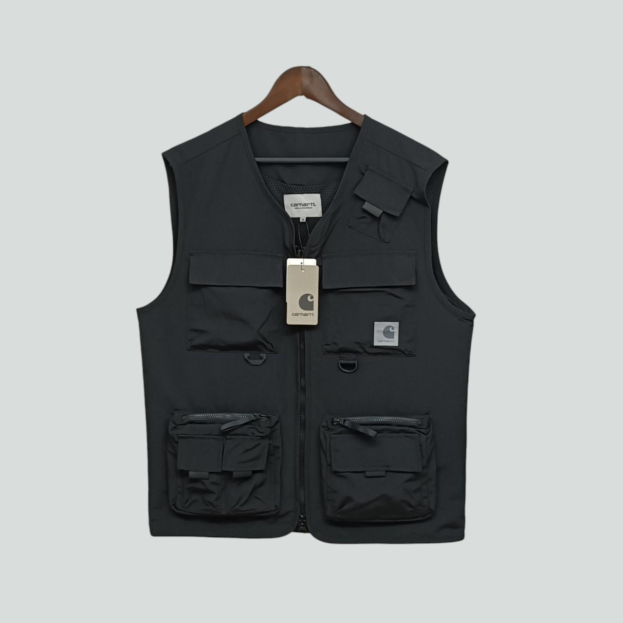 Carhartt utility hot sale vest black