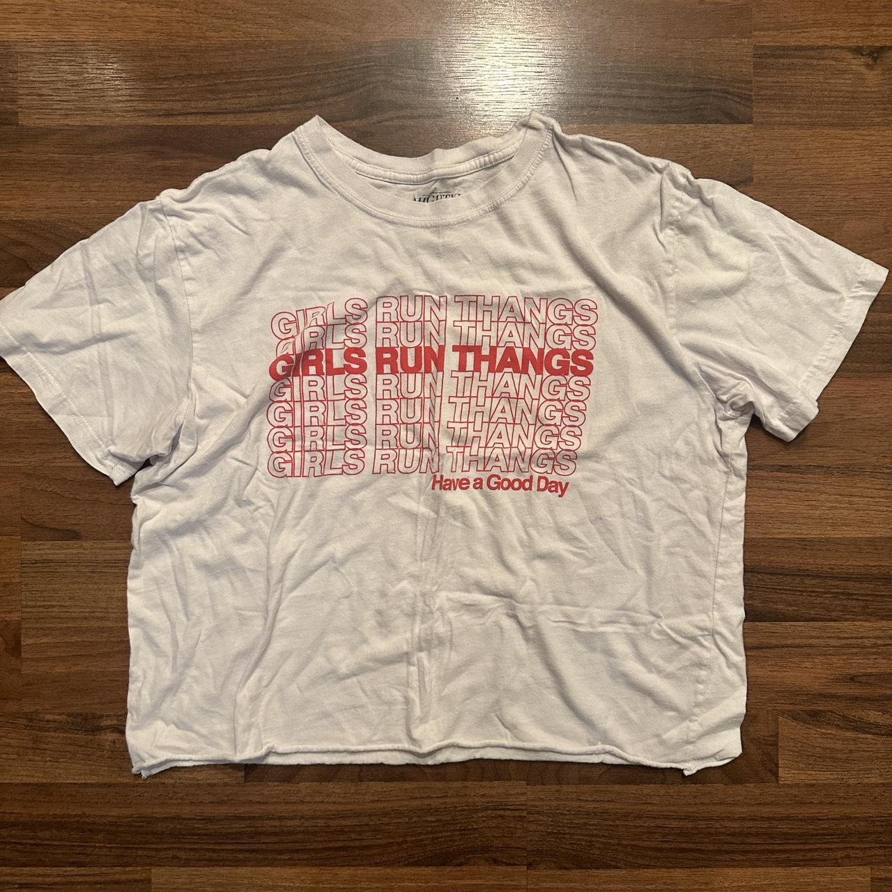 girls run thangs shirt