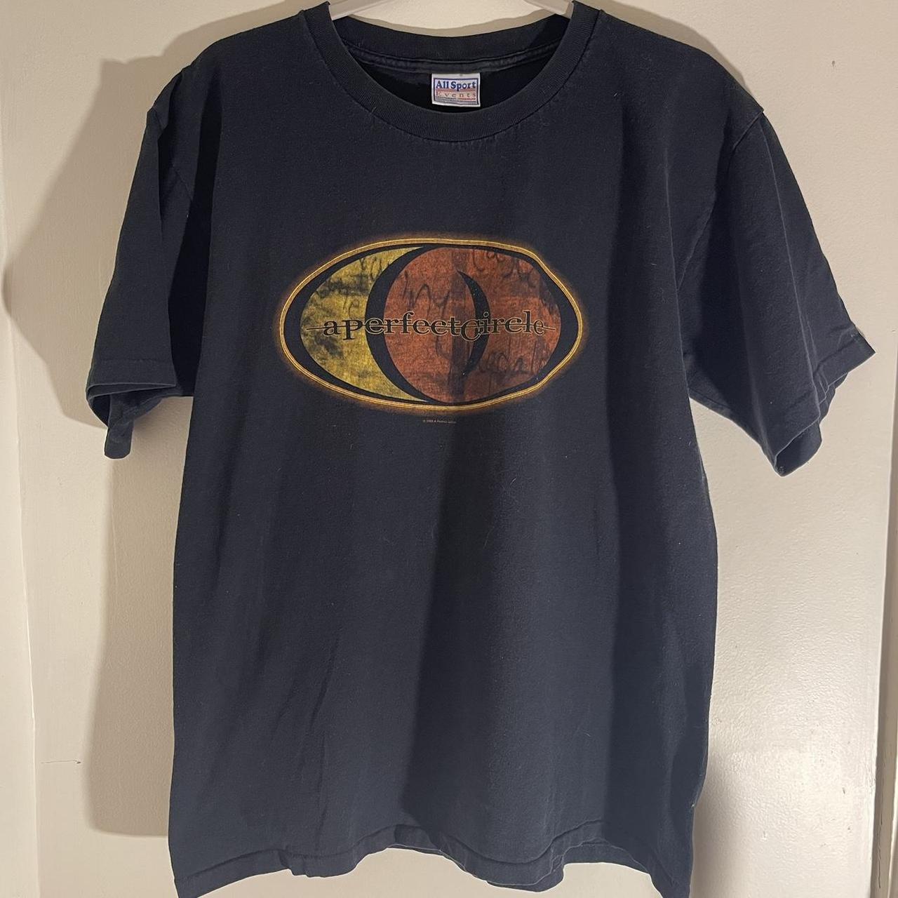 A Perfect Circle single stitched band tee shirt from... - Depop