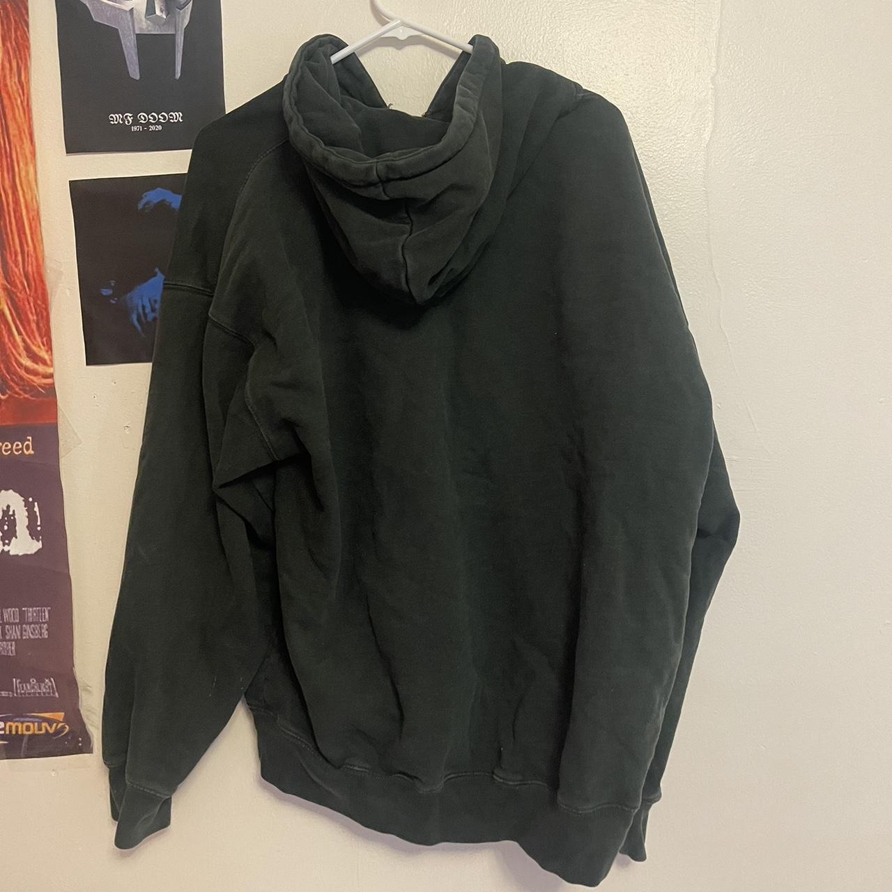 Brandy Melville Christy Hoodie Forest Green DEPOP... Depop