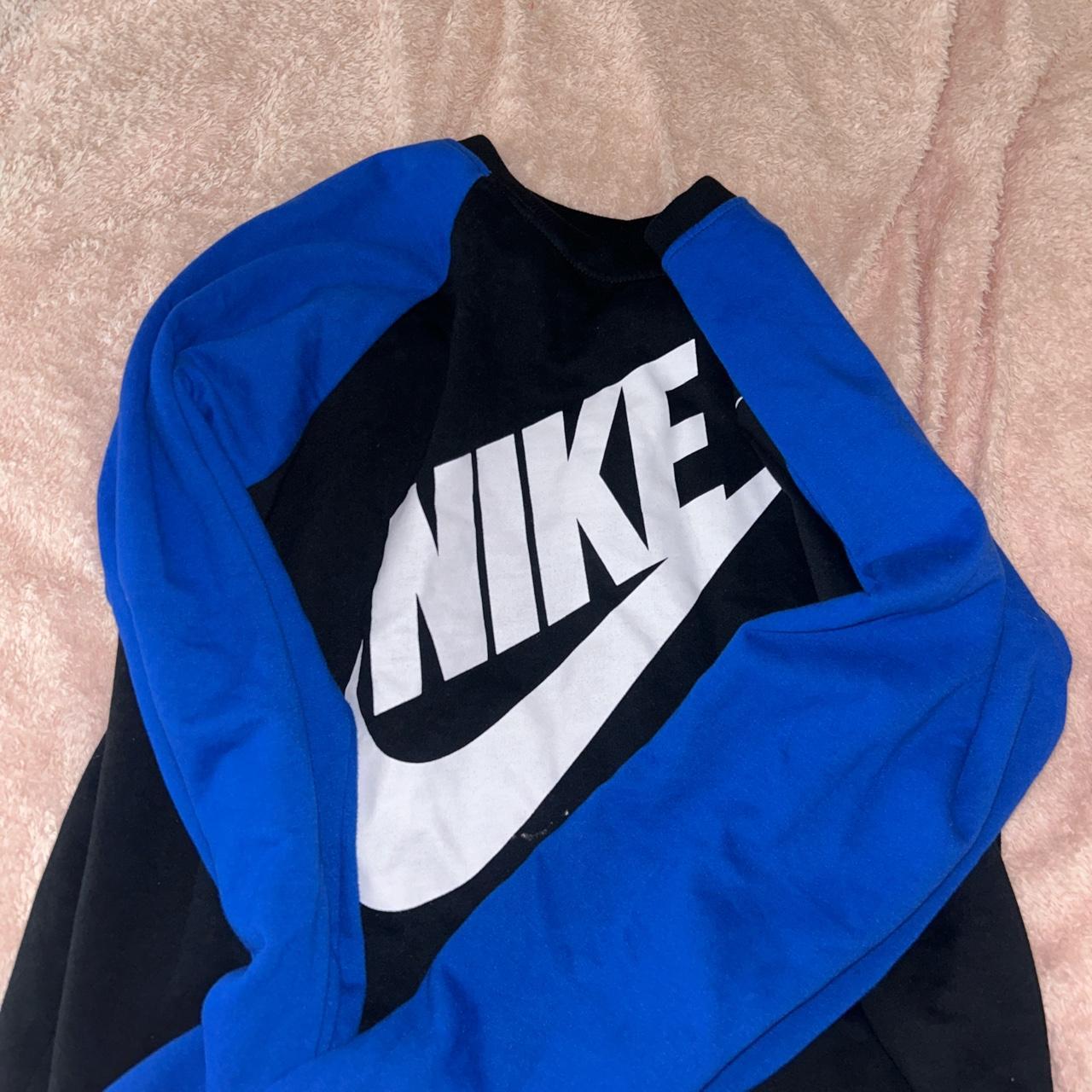 nike jumper womens blue