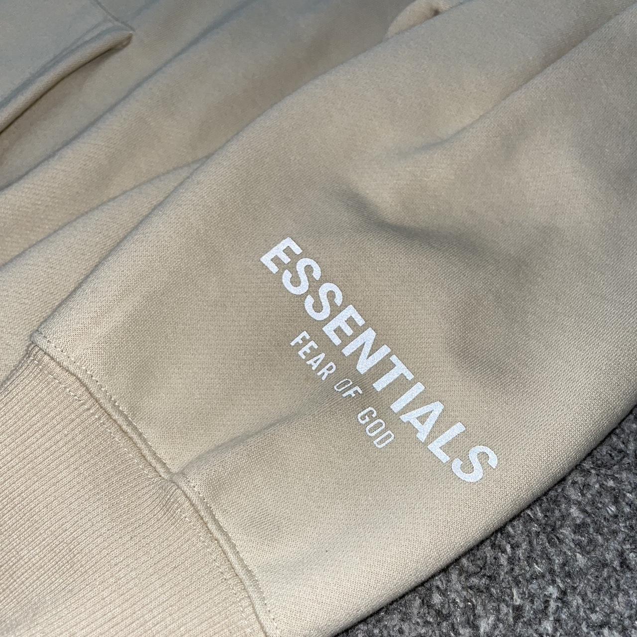 Cream essentials hoodie 💡 Size small Never... - Depop