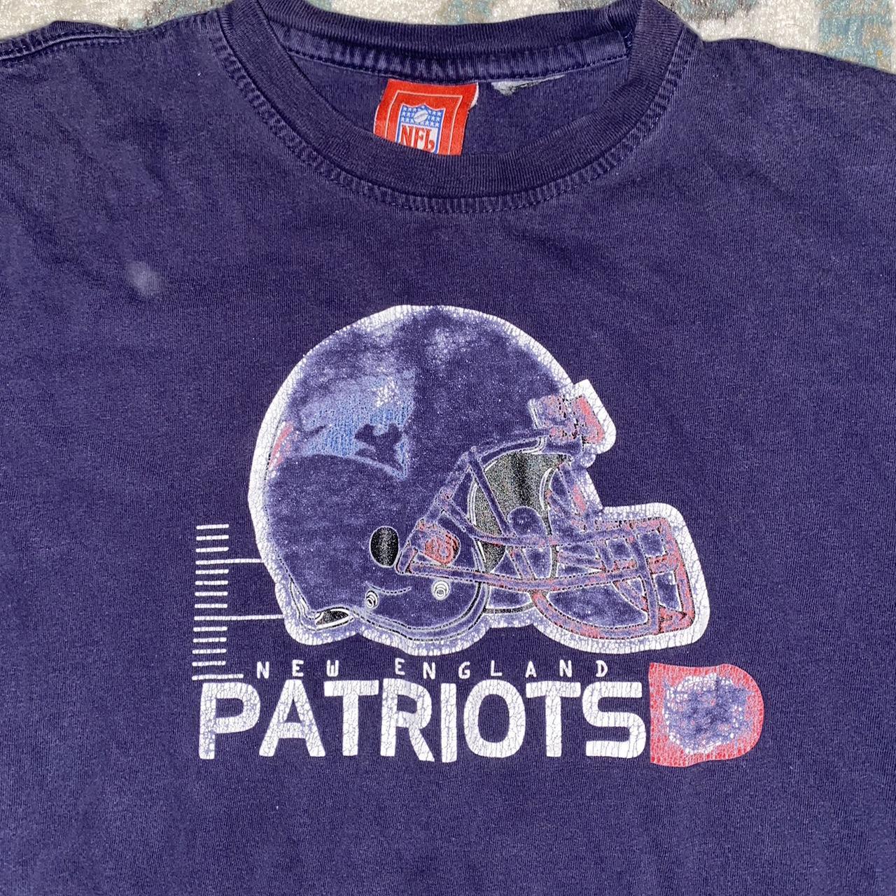 Vintage New England patriots Crewneck Cut tag Fits - Depop