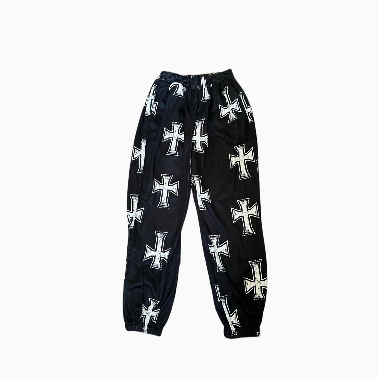 Blush Mark Women's Black and White Joggerstracksuits Depop