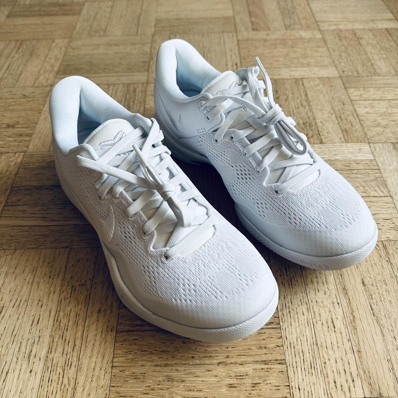 Shoes Nike Kobe Womens White Nike Kobe Protro GS Halo Triple White