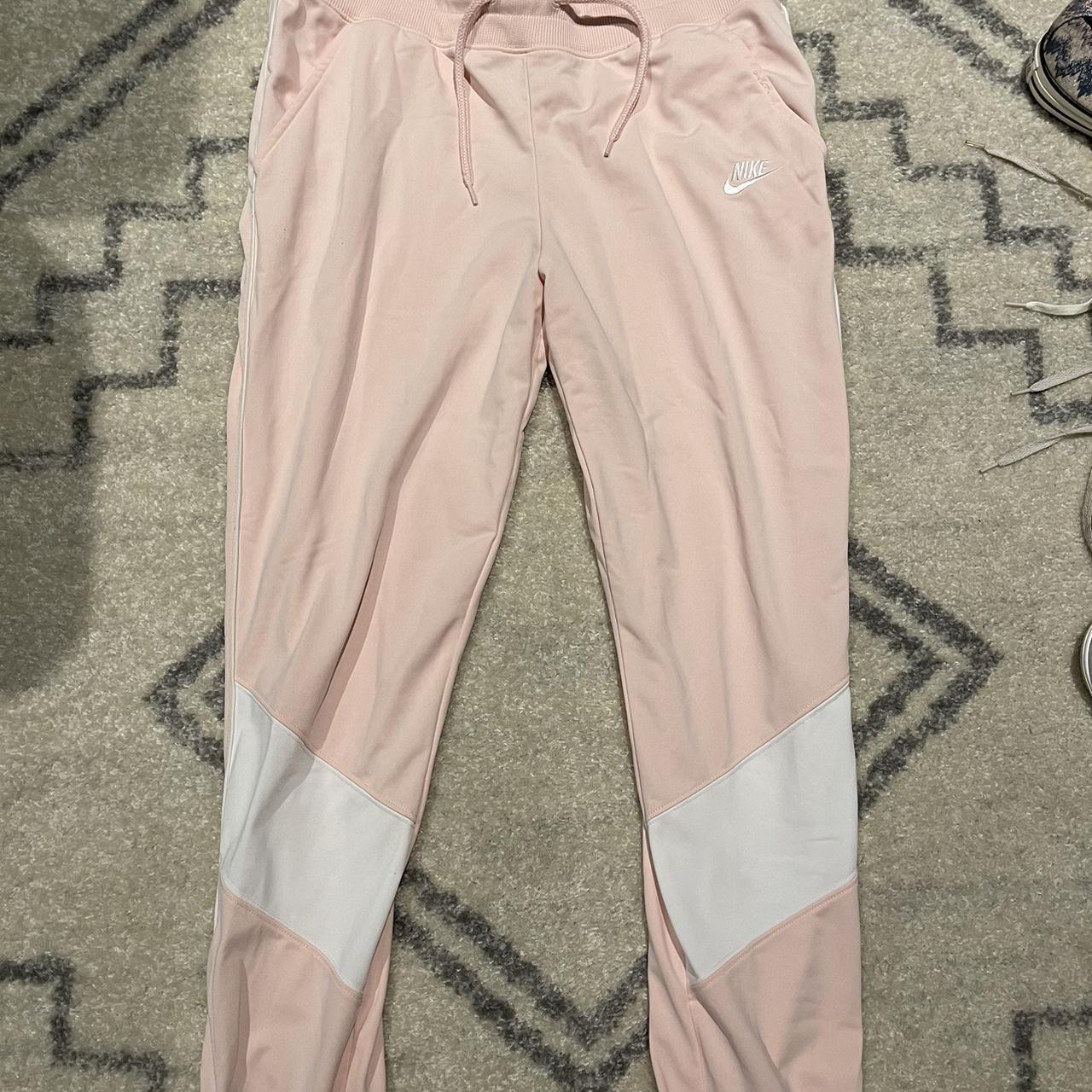 Vintage Nike sweatpants Vintage pink Nike - Depop