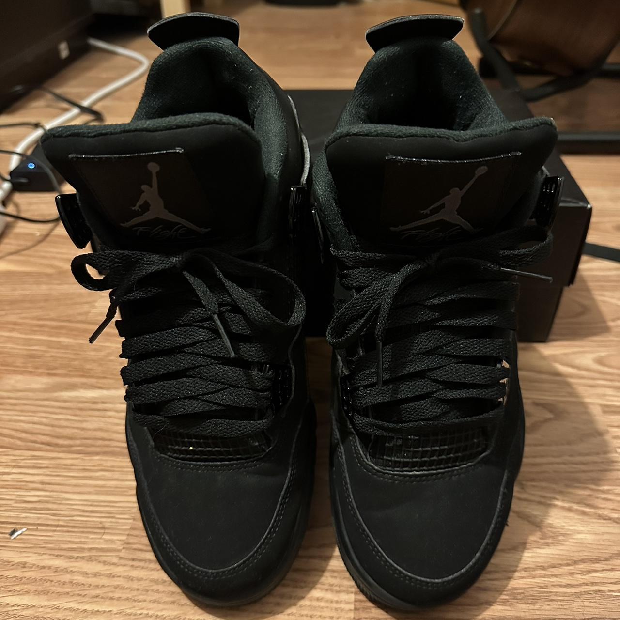 Jordan 4 Black Cat Size 9 Send offers lmk if any... - Depop